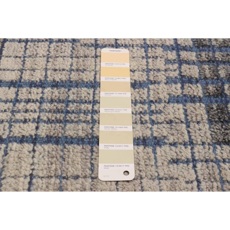 ECARPETGALLERY Hand-knotted Tangier Light Khaki Wool Rug - 5'2 x 7'8