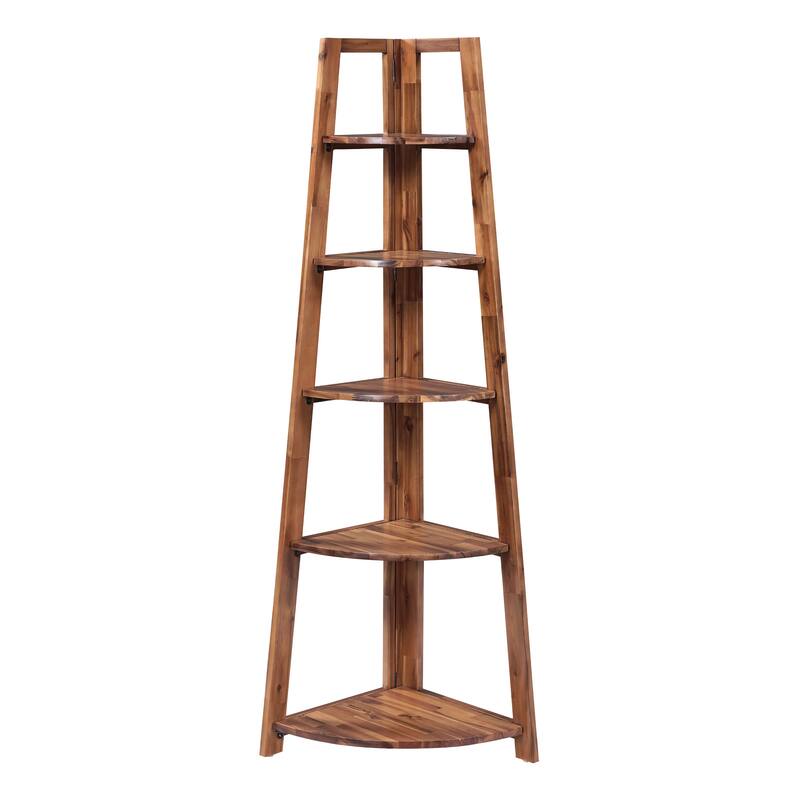 Bayfront 5-Self Corner Folding Bookcase