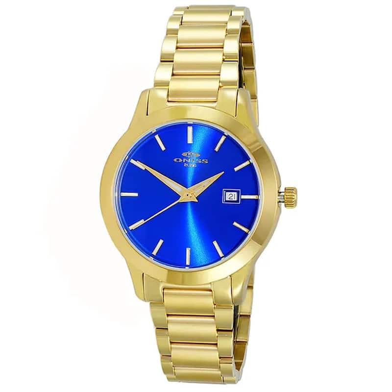 Oniss Women's Royal Blue Dial Watch - ON4441-LGBU - One Size