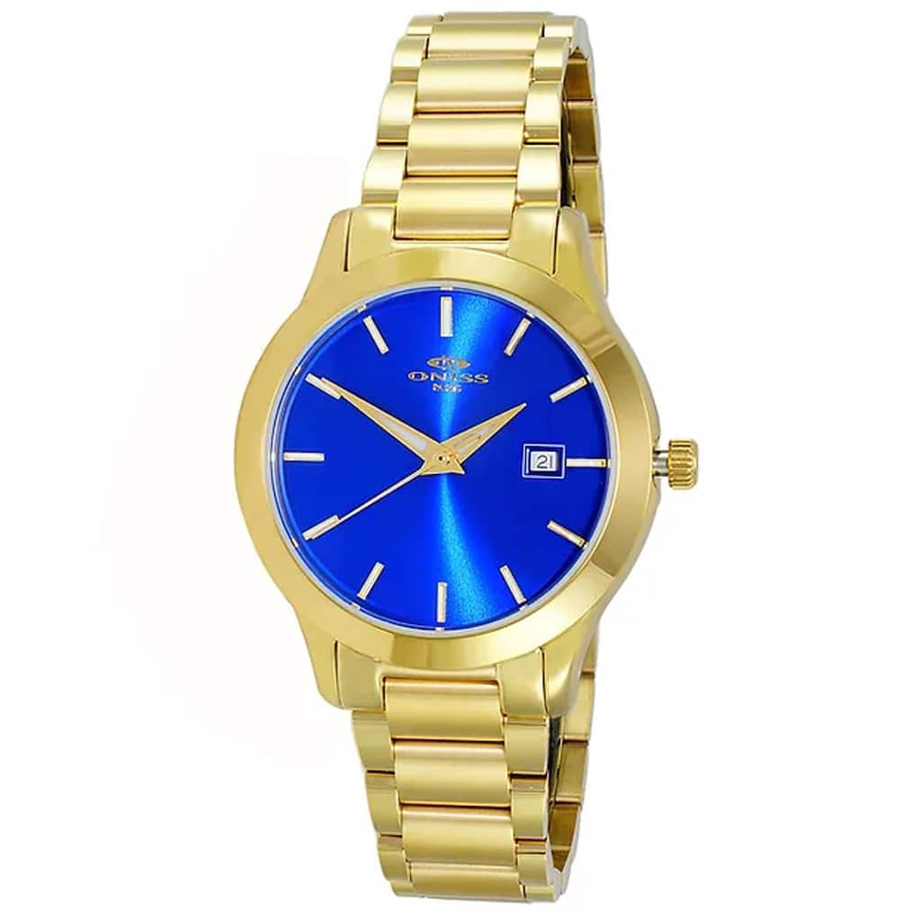 Oniss Women's Royal Blue Dial Watch - ON4441-LGBU - One Size