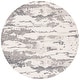 preview thumbnail 16 of 38, SAFAVIEH Handmade Abstract Mahmooda Contemporary Wool Rug 6' Round - Charcoal/Ivory - Round