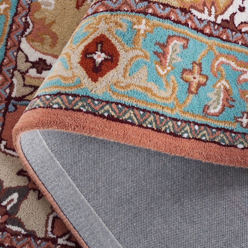 SAFAVIEH Handmade Heritage Carrol Traditional Oriental Wool Rug