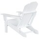 preview thumbnail 112 of 129, POLYTRENDS Laguna All Weather Poly Outdoor Adirondack Chair - Foldable (Set of 2)