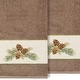 preview thumbnail 12 of 17, Authentic Hotel and Spa 100% Turkish Cotton Pierre 2PC Embellished Bath Towel Set
