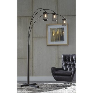 Maovesa Arc Lamp with 3 Lights - Bronze