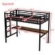 preview thumbnail 6 of 26, Space-Saving Design Loft Bed with Desk, TwinXL/Full Size