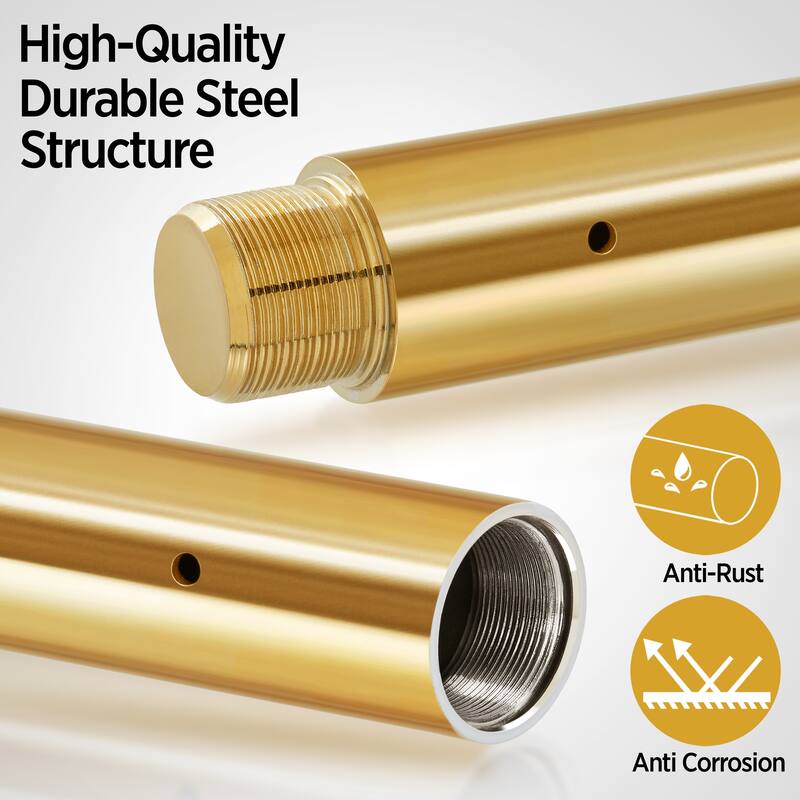 Yaheetech 45mm Spinning Static Dancing Pole with Adjustable Height