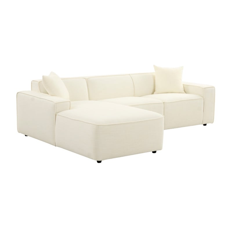 Olafur Cream Linen Sectional