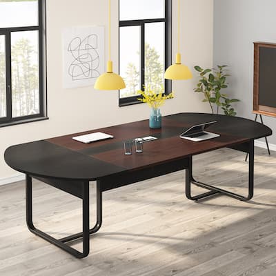 6FT Oval Conference Table, Large Meeting Table