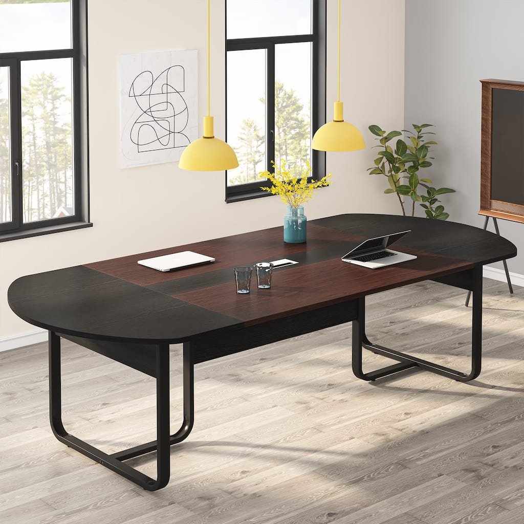 6FT Oval Conference Table, Large Meeting Table