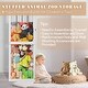 preview thumbnail 6 of 5, Peekabu Stuffed Animal Zoo Storage, Wood Stuffed Animal Storage for Kids, Large Toy Storage Organizer with Elastic Band