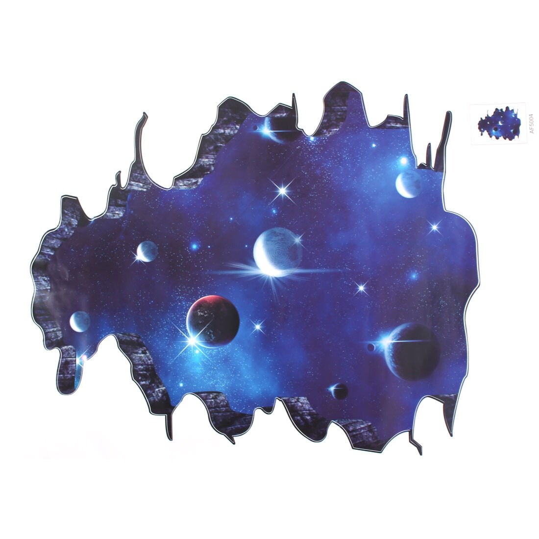Bedroom Living Room Wall Ceiling 3d Galaxy Outer Space Diy Decorative Sticker