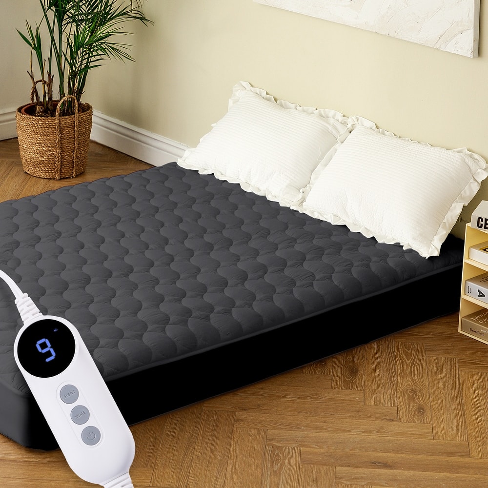 Temperature Regulating Electric Heated Mattress With Controllers