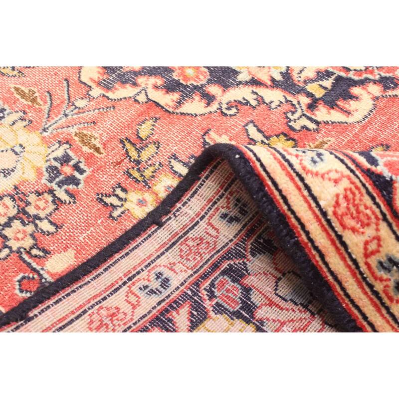 ECARPETGALLERY Hand-knotted Antalya Vintage Red Wool Rug - 4'1 x 6'6