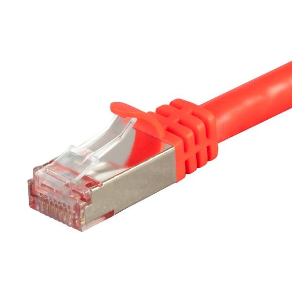 Shop Monoprice Cat7 Ethernet Network Patch Cable 50 Feet Red