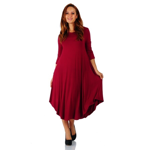 mid maxi dress