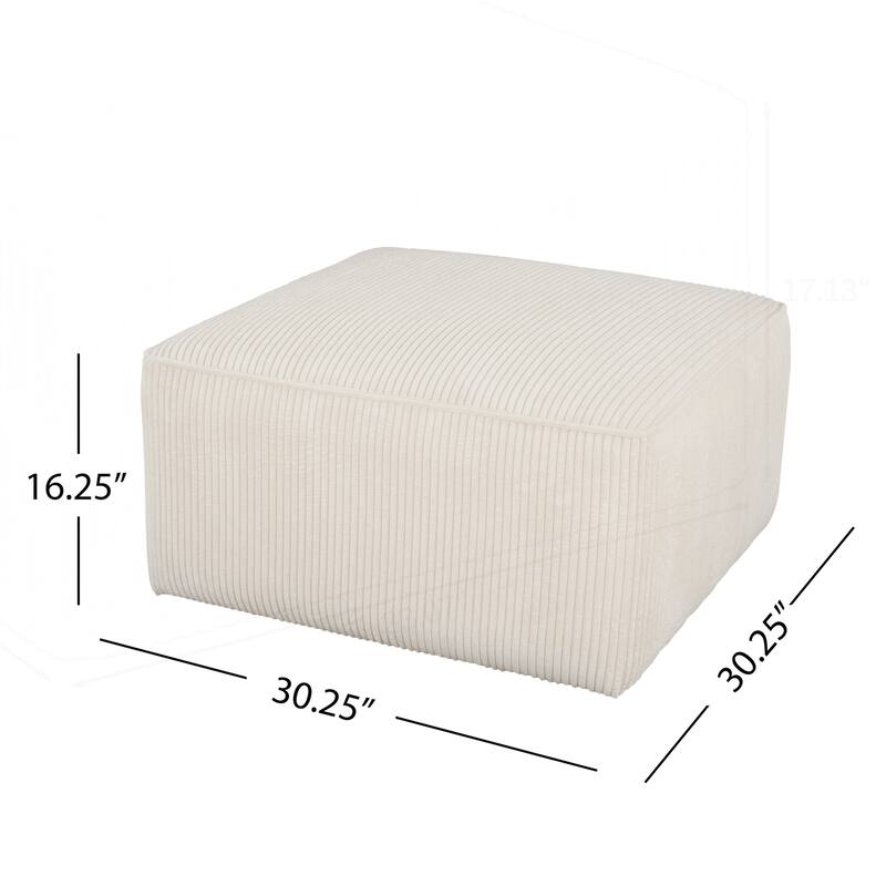 Upholstered Square Ottoman