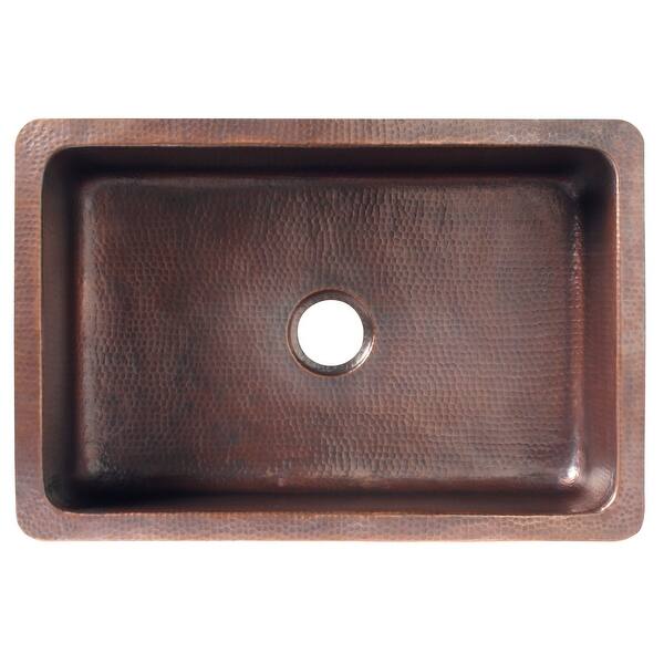 Shop Signature Copper Bdc 3322sk 33 X 22 Drop In Undermount