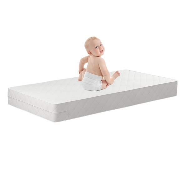 Safety 1st Transitions White Baby or Toddler Mattress On Sale