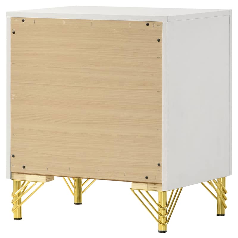 Lucia 2-drawer Nightstand Bedside Table