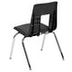 preview thumbnail 8 of 22, Advantage Student Stack School Chair - 16-inch