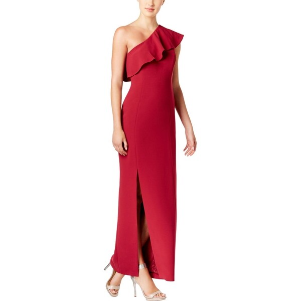 calvin klein one shoulder dress