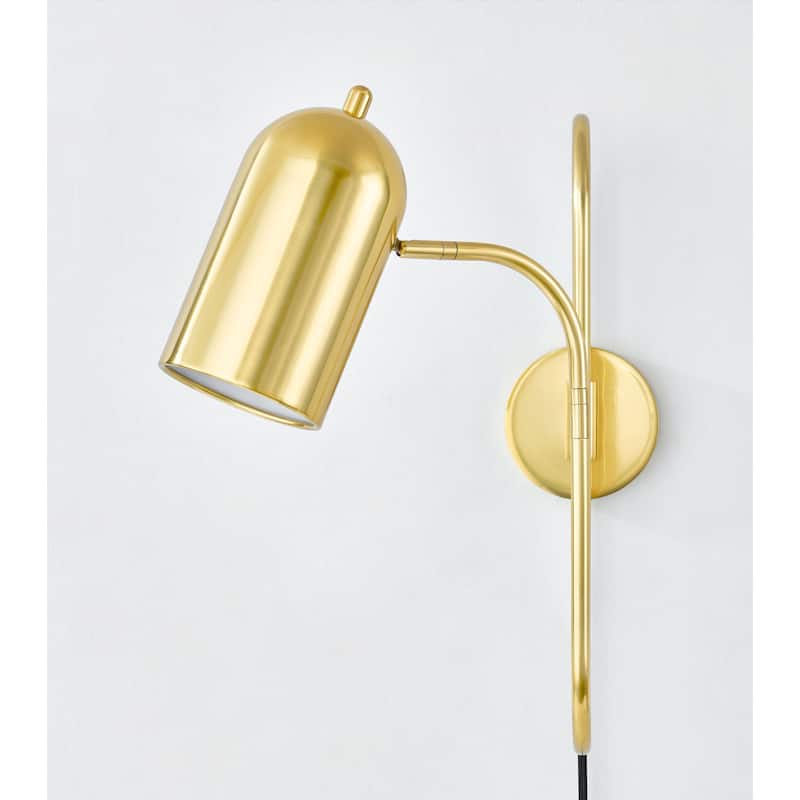 Romee 18" High Aged Brass Wall Sconce - 18" High