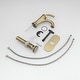 preview thumbnail 20 of 29, Single Handle Bathroom Sink Faucet with Drain Kit 1 Hole Brass Modern Bathroom Basin Vanity Faucets with Deck plate