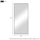 Carson Carrington Paaskynen Aluminum Alloy Full Length Floor Mirror