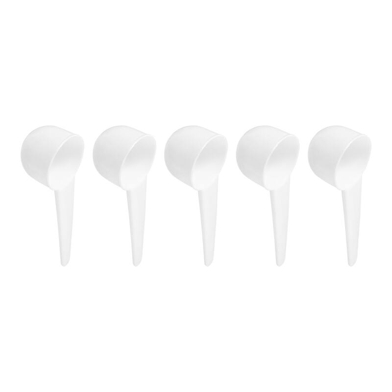Plastic Measuring Spoons Powder Scoops Spoon Kitchen Spoon, 7.5g White