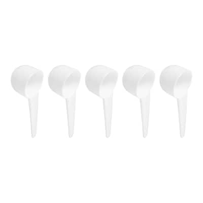 Plastic Measuring Spoons Powder Scoops Spoon Kitchen Spoon, 7.5g White
