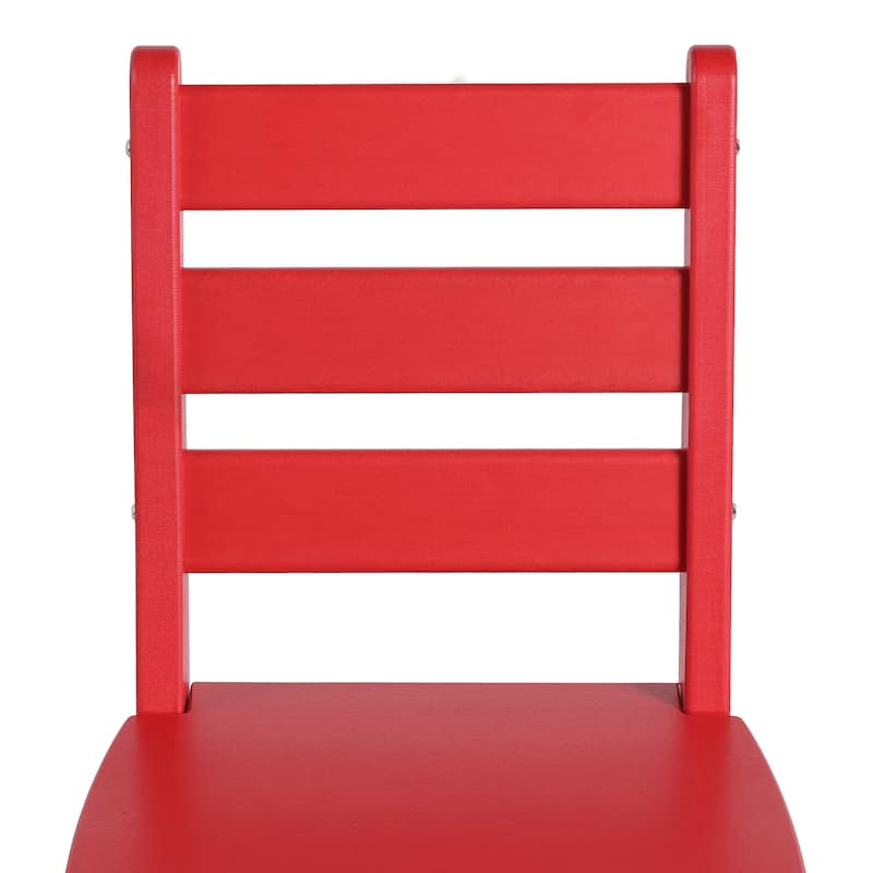 Polytrends Garden Party Kids Outdoor Dining Chair (Set of 2)