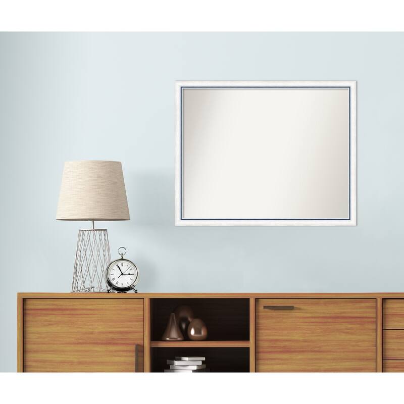 Morgan Non-Beveled Wood Framed Wall Mirror