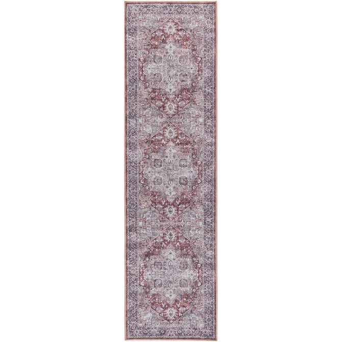 New Concept Washables Persian Boho Machine Washable Area Rug