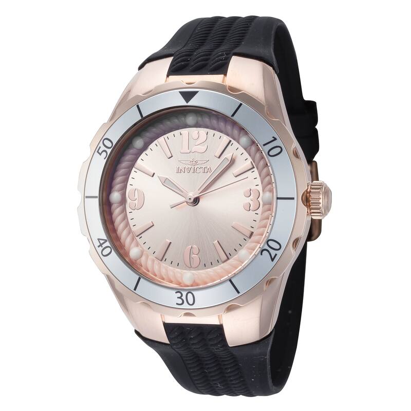 Invicta Women's Angel 38mm Quartz Watch IN-48854 - Black - One Size