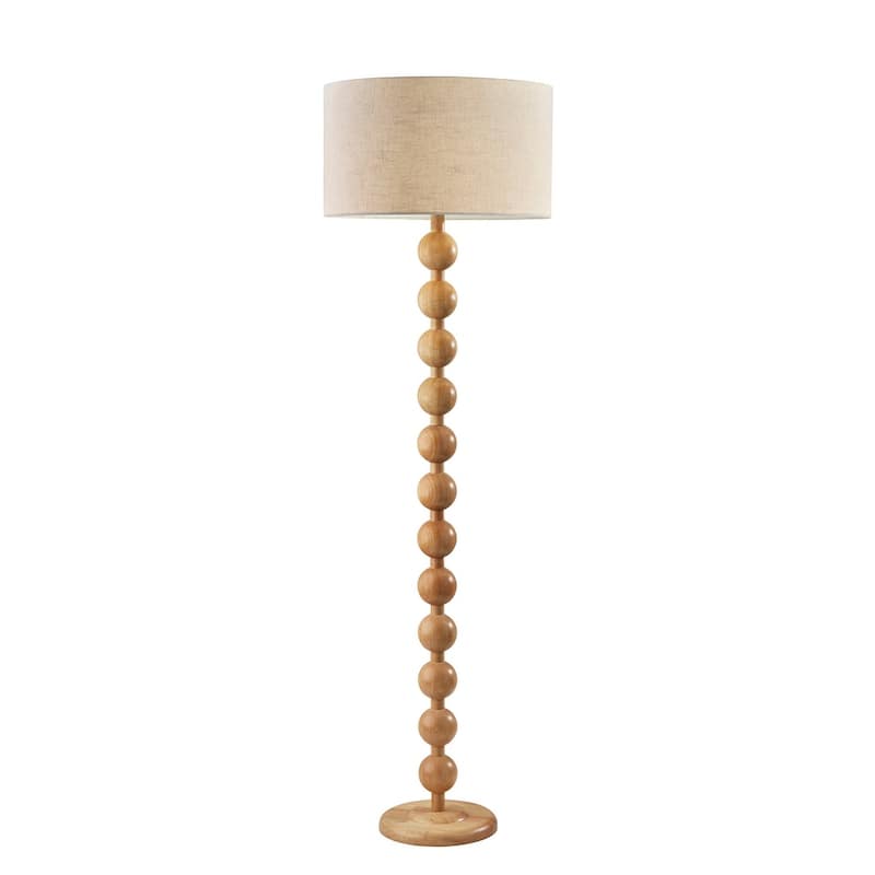 Orchard Floor Lamp - Natural Wood