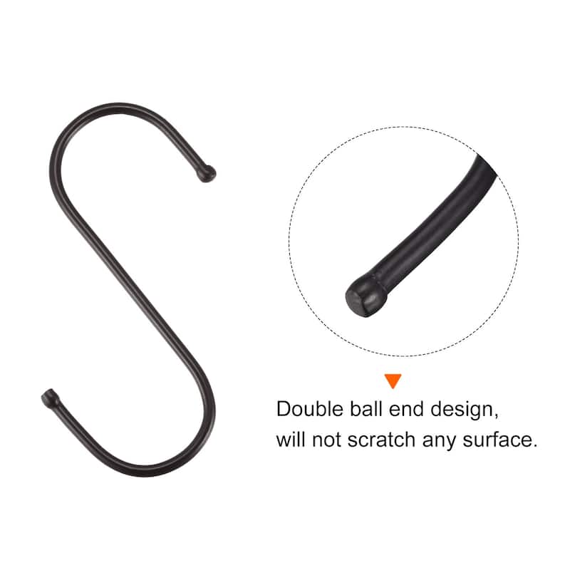 S Hooks Stainless Steel Hanger for Hanging Kitchenware, Apparel
