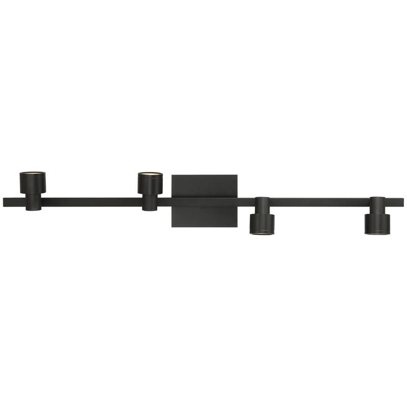 Access Lighting Lincoln 4 Light Adjustable LED Track - Matte Black