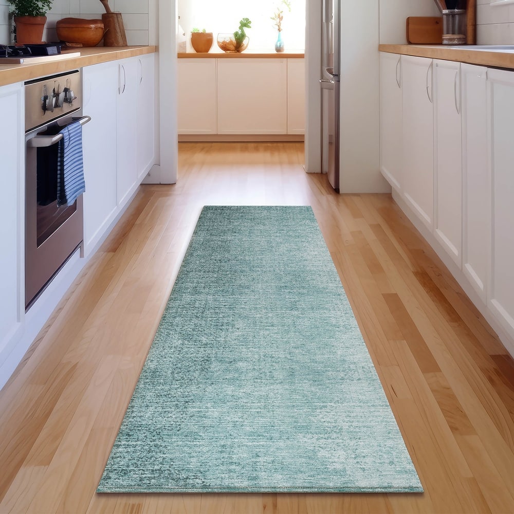 Premium Washable Super Soft Solid Ombre Juju Mayfield Rug