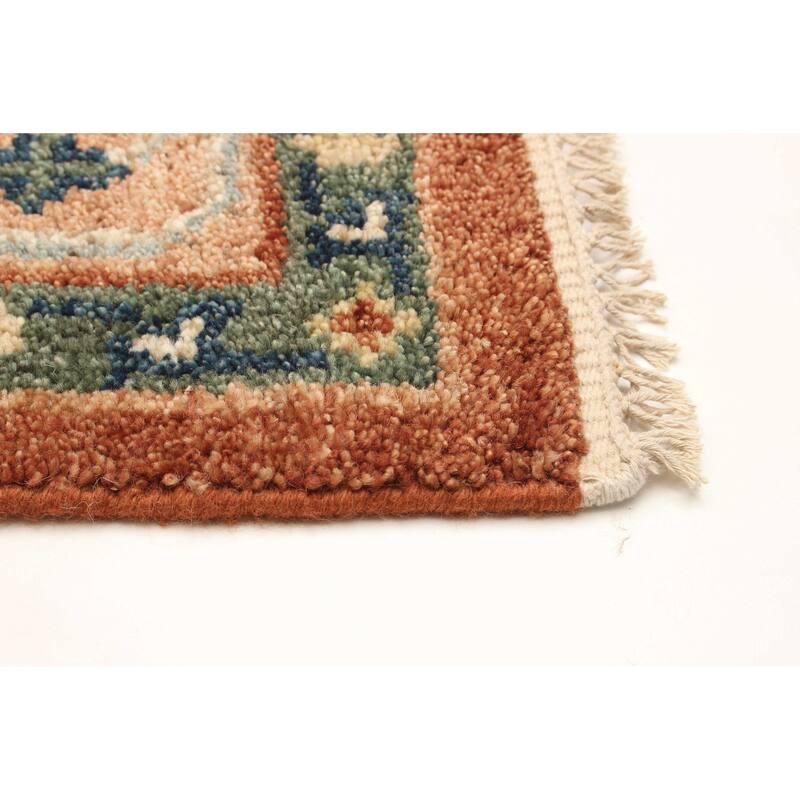 ECARPETGALLERY Hand-knotted Jules Serapi Dark Copper Wool Rug - 5'5 x 8'0