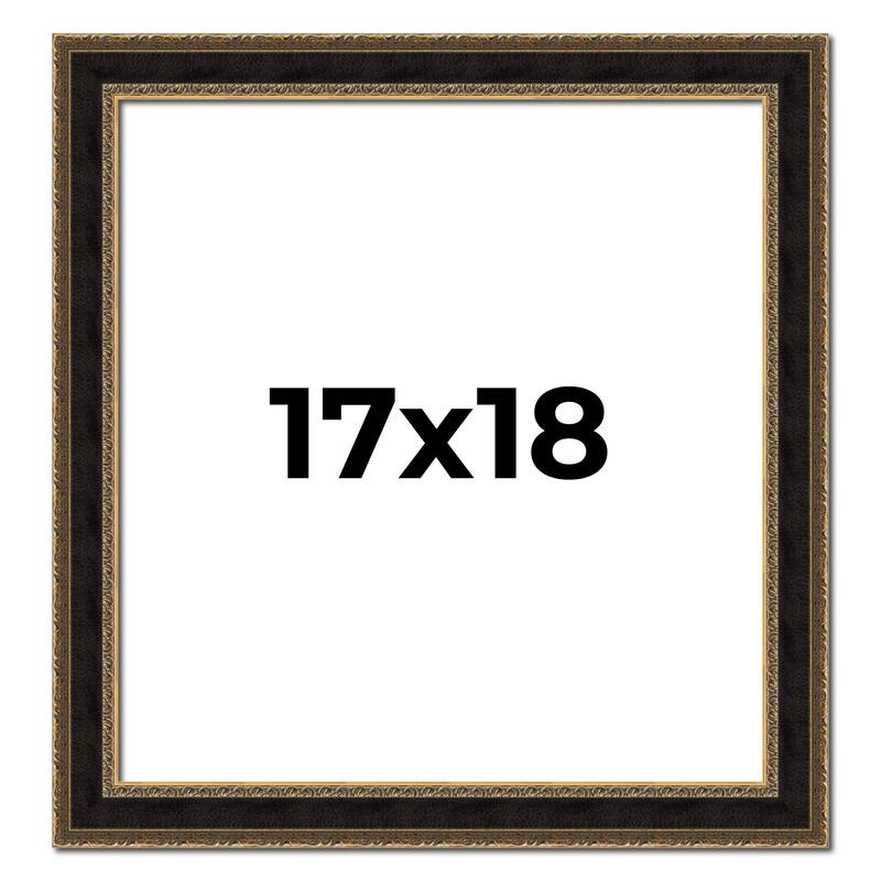 17x18 Frame Gold Antique Vintage Sold Wood Picture Frame | 1.75 Inch