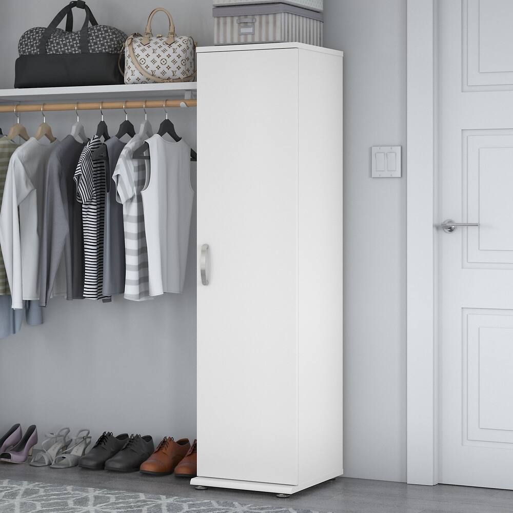Universal Narrow Clothing Storage Cabinet by Bush Business Furniture