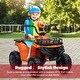 preview thumbnail 3 of 4, Kids Ride On ATV w/Remote Control 2 Speeds Orange