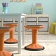 preview thumbnail 79 of 86, Kids Adjustable Height Active Learning Stool for Classroom and Home - 13"D x 13"W x 13.5" - 18.25"H
