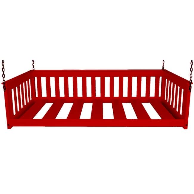 Pine Twin Mission Hanging Daybed with Chain