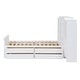 preview thumbnail 7 of 18, All-In-One Bookcase Bed Twin Size Platform Bed w/ Drawers and Shelves