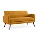 preview thumbnail 11 of 17, Carson Carrington Tjaereborg Mid-century Modern Linen Sofa