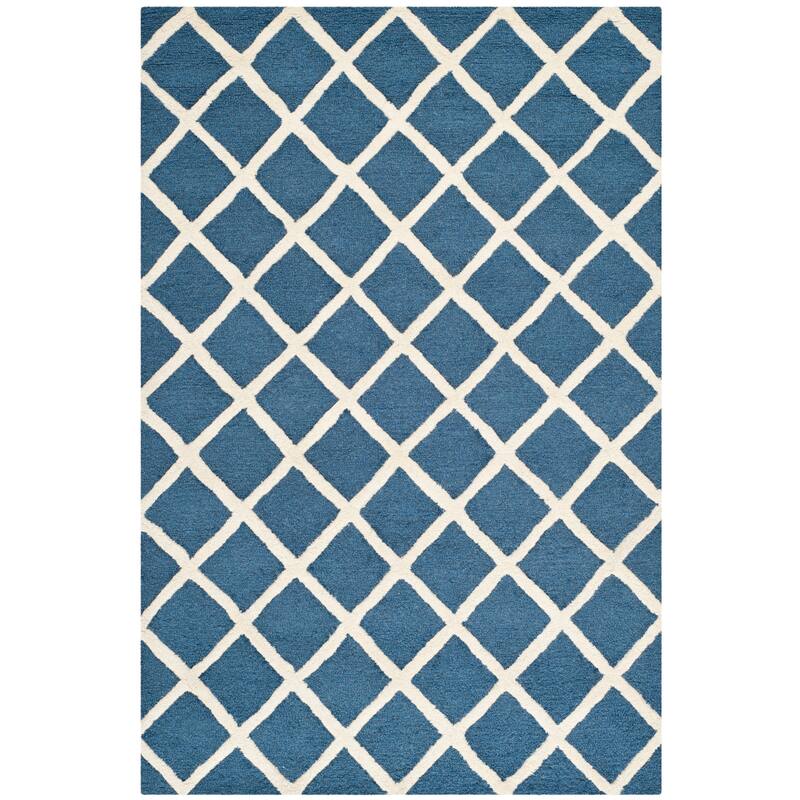 SAFAVIEH, Handmade Cambridge Siire Moroccan Trellis Wool Rug
