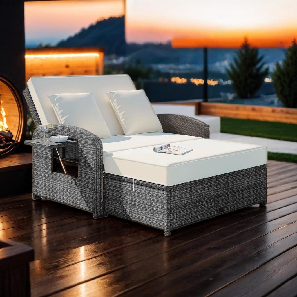 Grey Outdoor Daybeds Bed Bath Beyond
