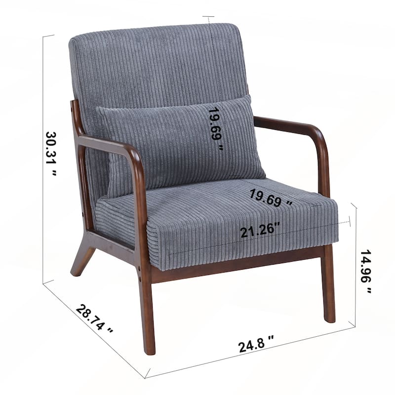 Mid-Century Modern Accent Chair